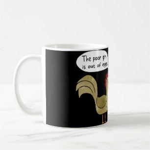 Mug Poulet de poulet Henopause Plaisanterie