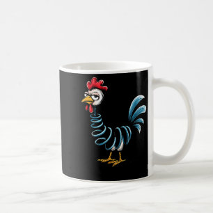 Mug Poulet de printemps Poulet sur bâton aller drôle d