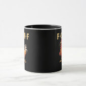 Mug Poulet drôle F-Caw-F drôle tendance (Centre)