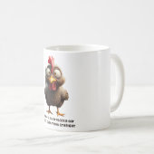 Mug Poulet effilé (Devant droit)