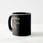 Mug Poulet F-CAW-F F-caw-F (Devant gauche)