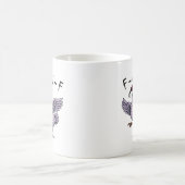 Mug Poulet F-Caw-F Rétro Classique (Centre)