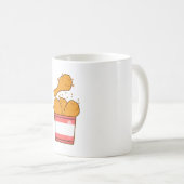 Mug Poulet Frit Avec Seau (Devant droit)