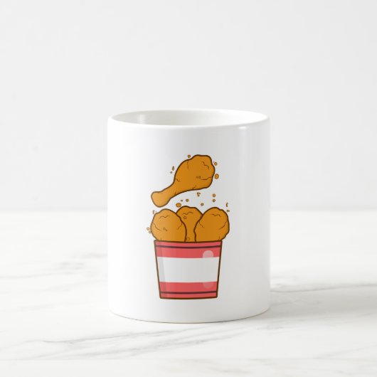Mug Poulet Frit Avec Seau (Centre)