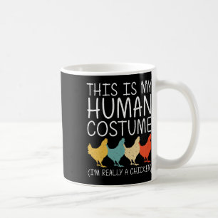 Mug Poulet Halloween Costume humain Hen Fowl do-it-you