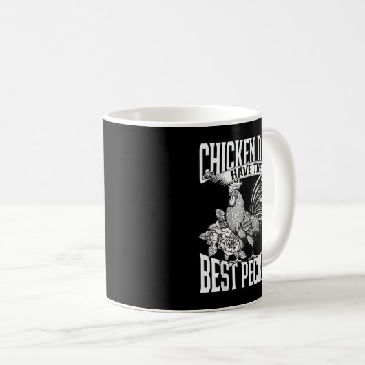 Mug Poulet Les Pâtes Ont Les Meilleurs Peckers Aimer P (Devant droit)