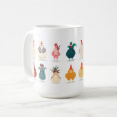 Mug Poulet mou (Devant gauche)