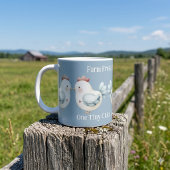 Mug Poulet Pastel Cottagecore