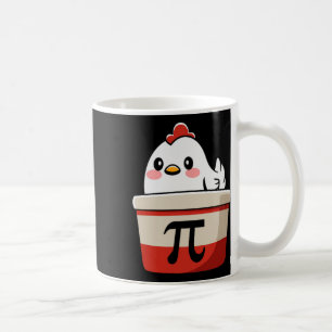 Mug Poulet Pot Pie Drôle Math Amant Pun Pi Day Étudian