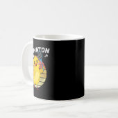 Mug Poulet Rétro Badminton Chèvre Femmes Badmint (Devant gauche)