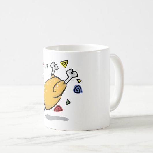 Mug Poulet rôti (Devant droit)