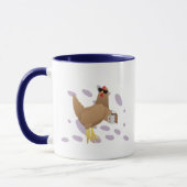 Mug Poulet Sarcastique – Demande-moi si je m'en fiche (Gauche)