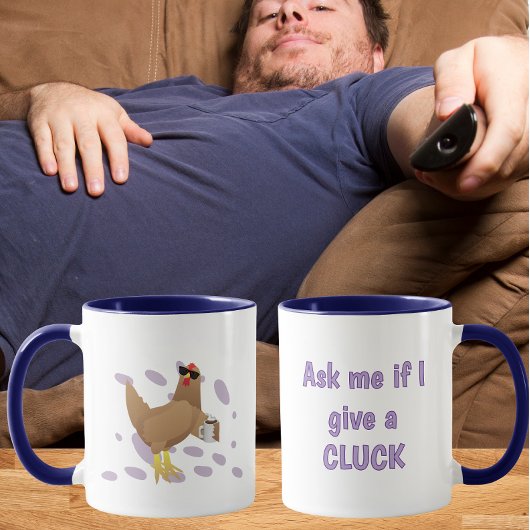 Mug Poulet Sarcastique – Demande-moi si je m'en fiche