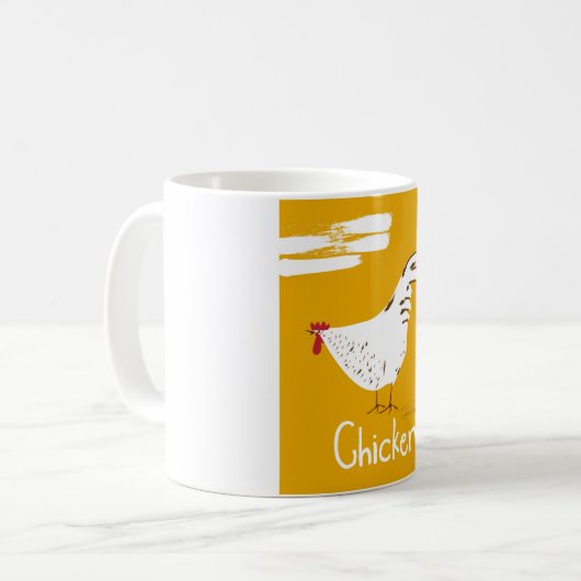 Mug Poulet vintage (Devant gauche)