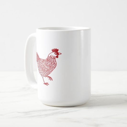 Mug Poulets (Devant gauche)