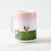 Mug - Poulets (Devant gauche)