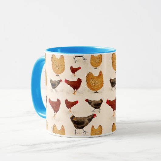 Mug Poulets (Devant gauche)