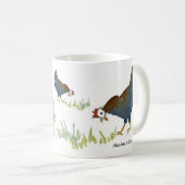 Mug Poulets de alimentation (Devant droit)
