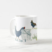 Mug Poulets de alimentation (Devant gauche)
