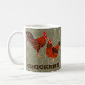 Mug Poulets de basse-cour (Gauche)