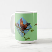 Mug Poulets de printemps (Devant gauche)