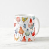 Mug Poulets d'élevage (Devant droit)