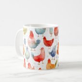 Mug Poulets d'élevage (Devant gauche)