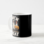 Mug Poulets Drôle Ou Traiter Les Poulets Fantôme Gitch (Devant gauche)