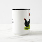 Mug Poulets noirs d'Australorp (Centre)