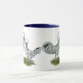 Mug Poulets polonais d'éclaboussure (Centre)