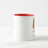 Mug Poulette Soie Rouge (Centre)