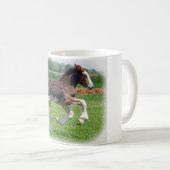 Mug Pouliche de Clydesdale (Devant droit)