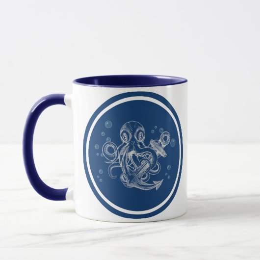 Mug Poulpe Ancre (Gauche)