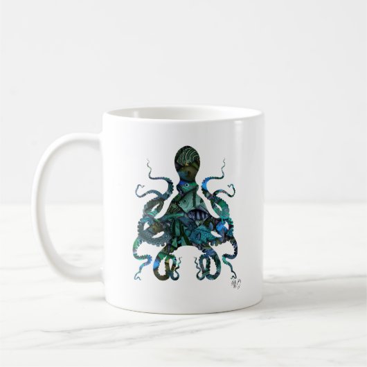Mug Poulpe bleue (Gauche)
