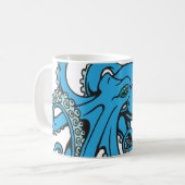 Mug Poulpe de bleu d'océan (Devant gauche)