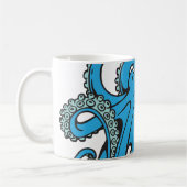Mug Poulpe de bleu d'océan (Gauche)