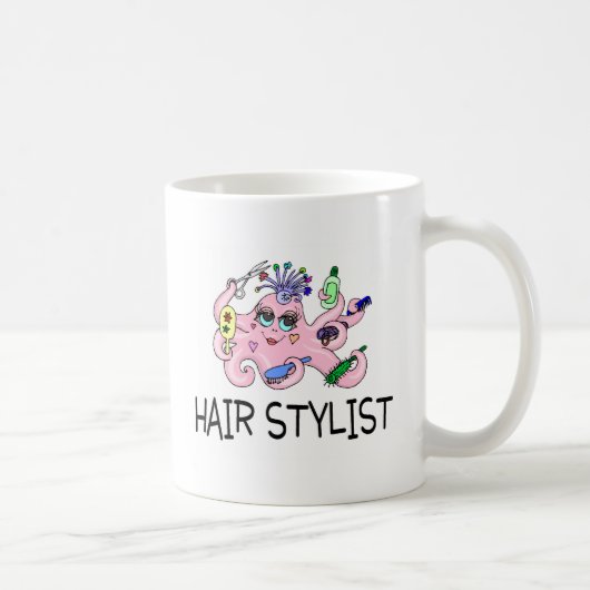 Mug Poulpe de coiffeur (Droite)