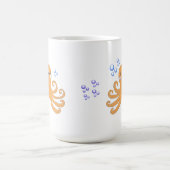 Mug Poulpe de dessin animé (Centre)