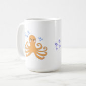 Mug Poulpe de dessin animé (Devant gauche)
