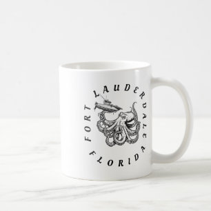 Mug Poulpe de Floride Fort Lauderdale eau salée mer pr