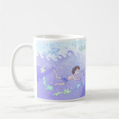 Mug Poulpe et amis (cheveux foncés) (Gauche)