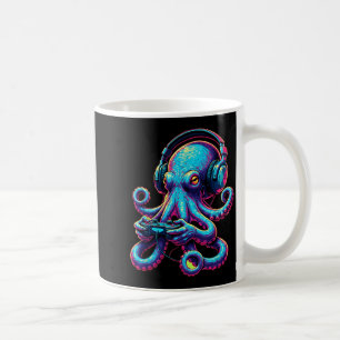 Mug Poulpe Jeux Vidéo Animaux Drôle Pieuvre