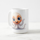 Mug poulpe mignonne (Devant gauche)