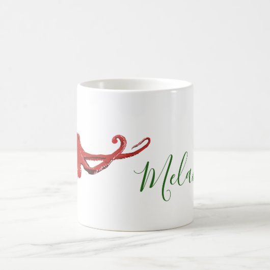 Mug poulpe rouge (Centre)