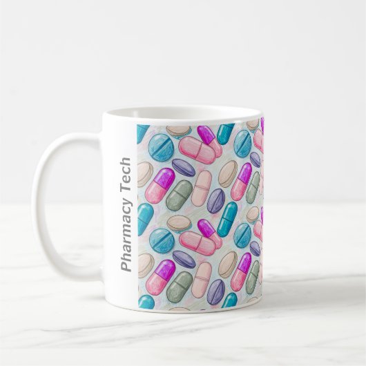 Mug Poulte Gris Violet Rose Pink (Gauche)