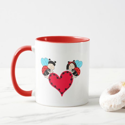 Mug Poumons rouges (Avec donut)
