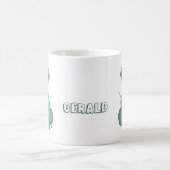 Mug - Poupée d'alligator vert avec nom (Centre)