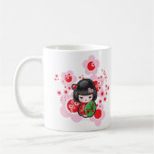 Mug Poupée de Kawaii Kokeshi (Gauche)