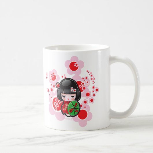 Mug Poupée de Kawaii Kokeshi (Droite)