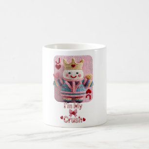 Mug Poupée de l'amour-propre de la Reine de Cœur trico